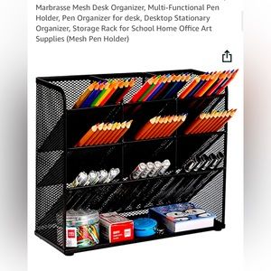 Still in the box Black mesh organizer